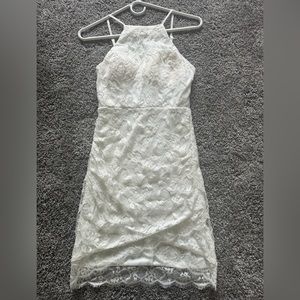 Speechless lace white dress